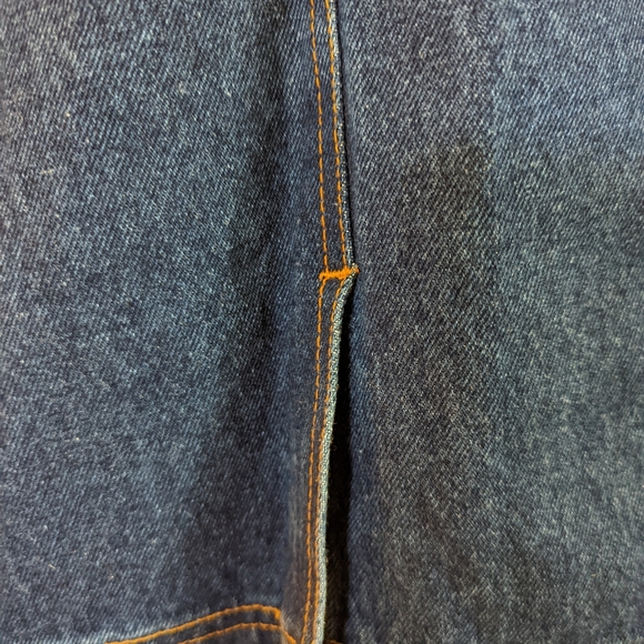 Very Rare 70's Deadstock F.U's Jean Skirt Never Worn With Tags. High waisted. - Picture 8 of 10